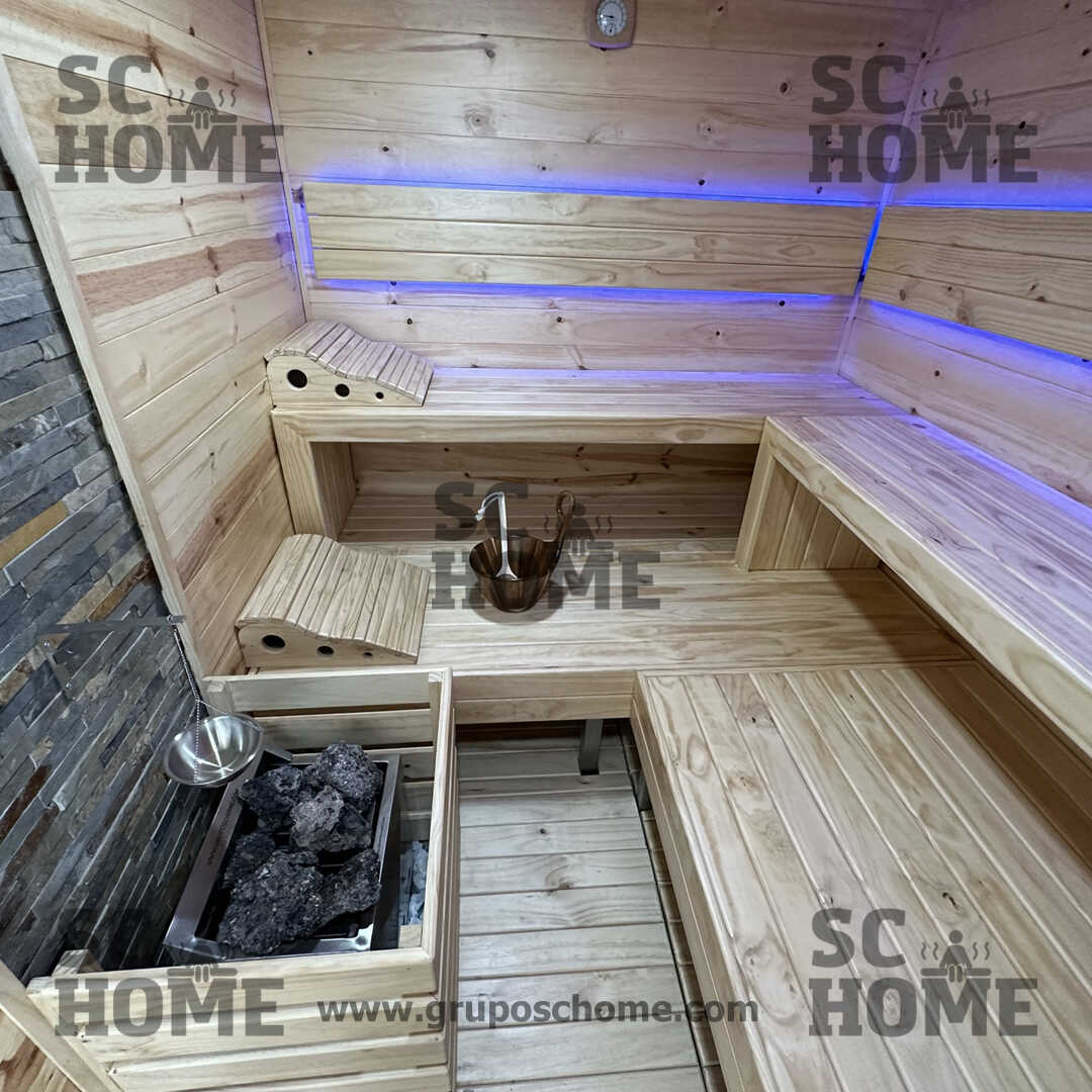 Saunas en madera a medida