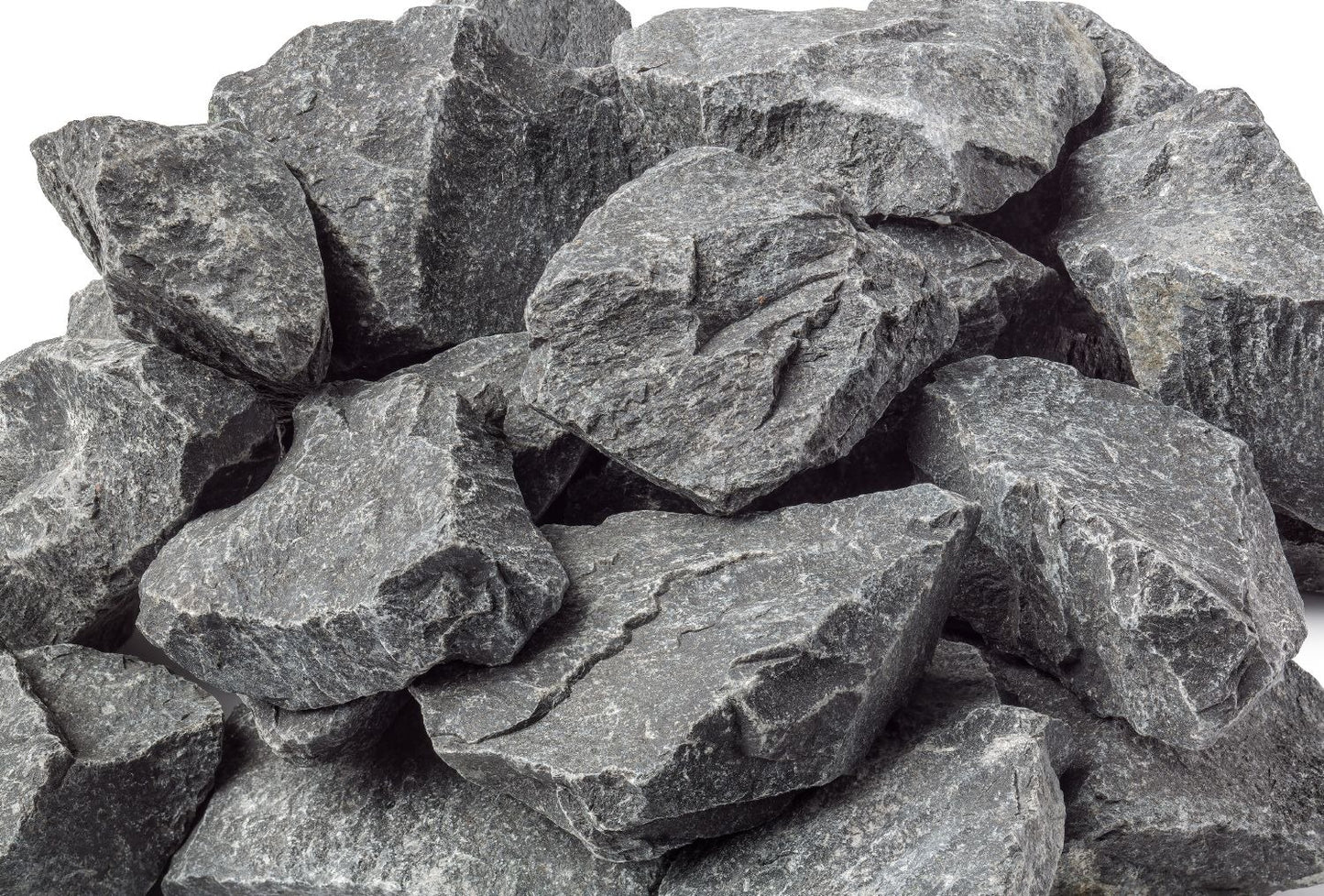 Piedra basalto gris para sauna