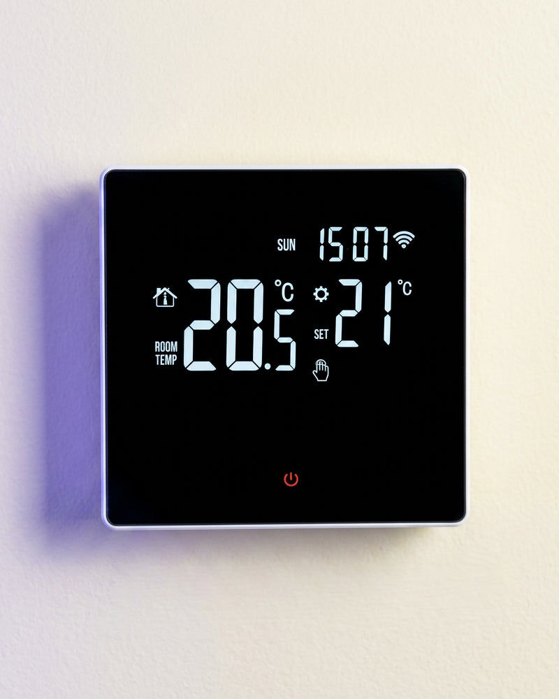 Tablero de control digital WiFi para sauna y baño turco SC Home compatible con Alexa y aplicación móvil