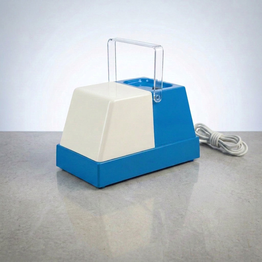 Vaporizador de baño turco portátil azul y blanco